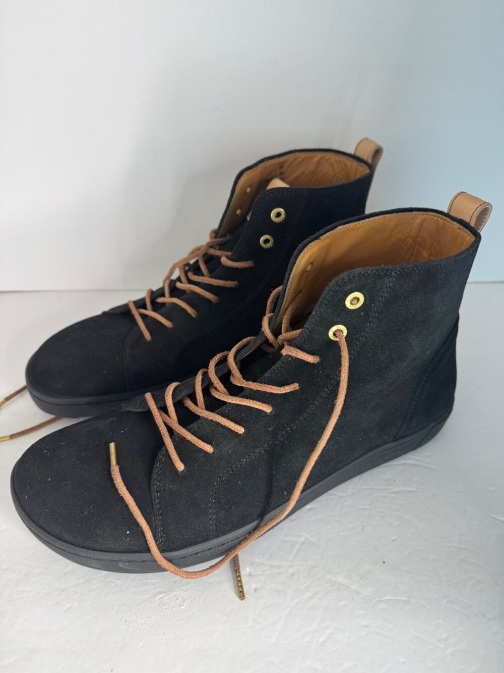 Birkenstock Bartlett Black Suede Sneaker Boot EU 45 US 12 NIB - Picture 7 of 9